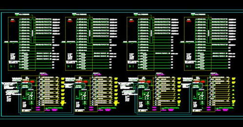 cad电力控制布置图之科技园智能化系统工程
